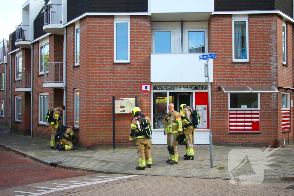 Straat afgezet na melding gaslekkage