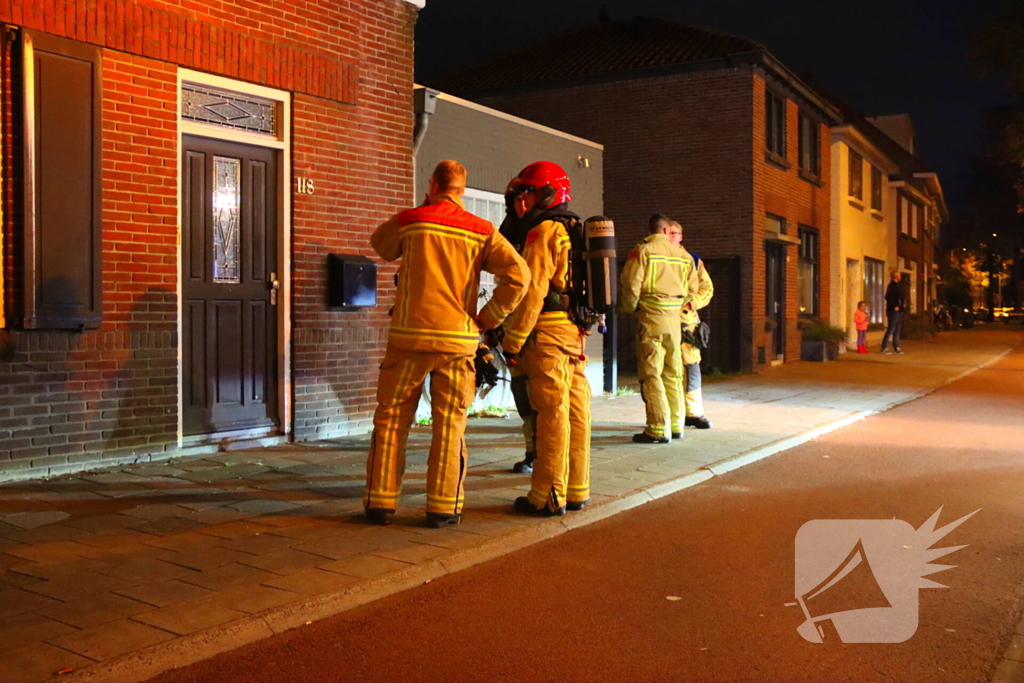 Brandweer ingezet voor gaslucht