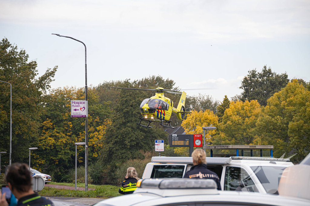 Fietser zwaargewond bij aanrijding