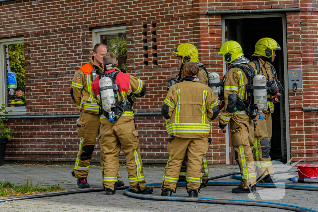 Fikse rookontwikkeling bij brand