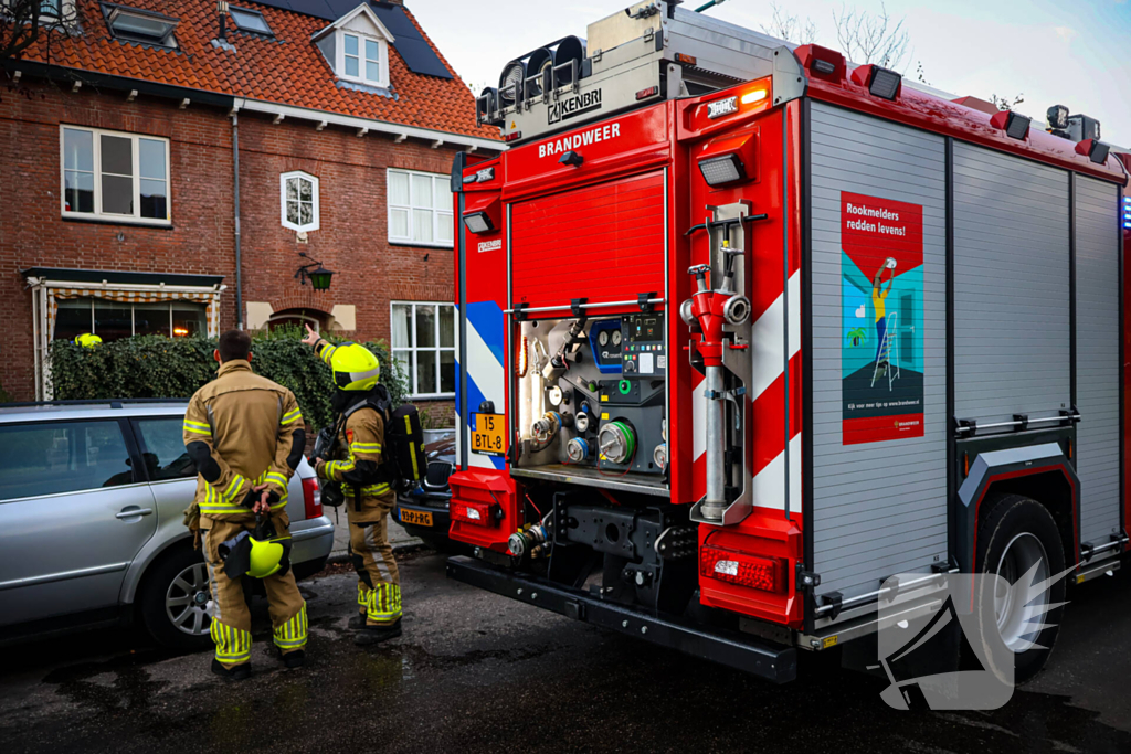 Woningbrand snel onder controle