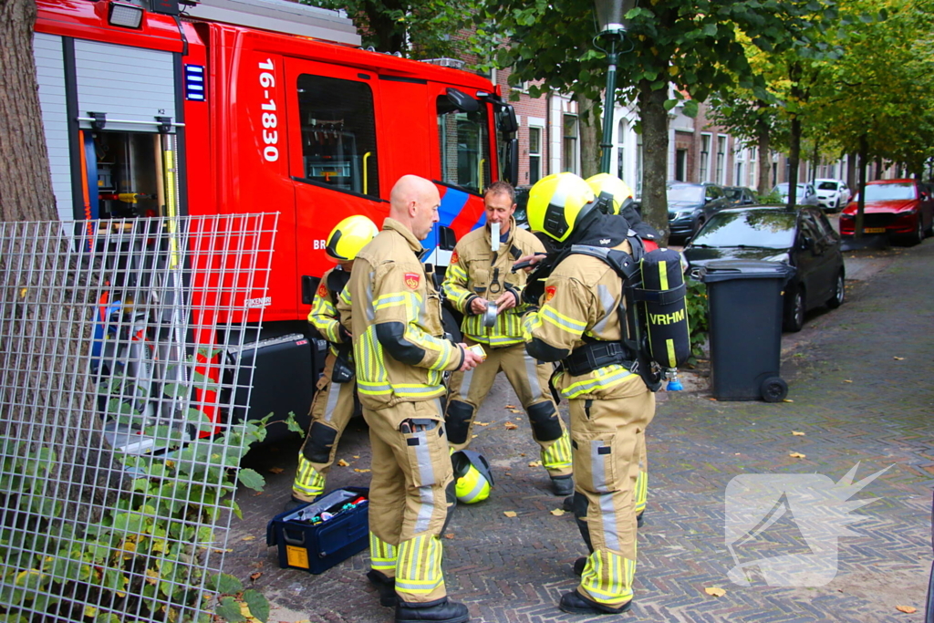 Gaslekkage ontstaan tijdens graafwerkzaamheden