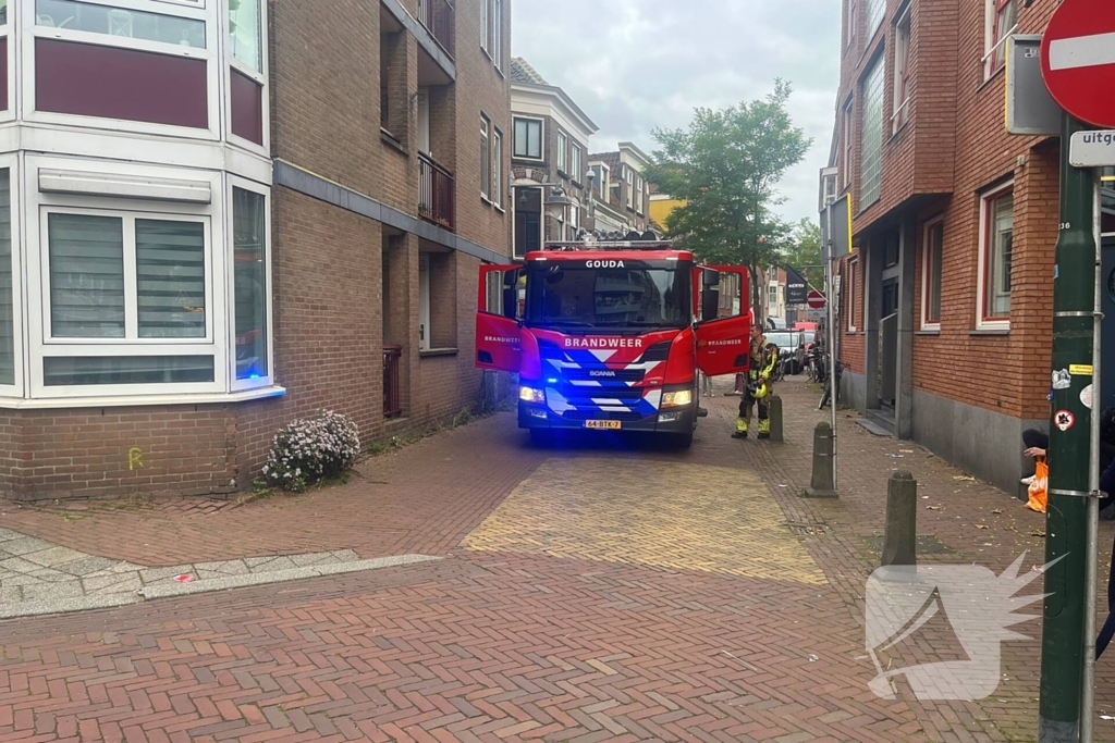 Wierookstokje zorgt voor rookontwikkeling in woning