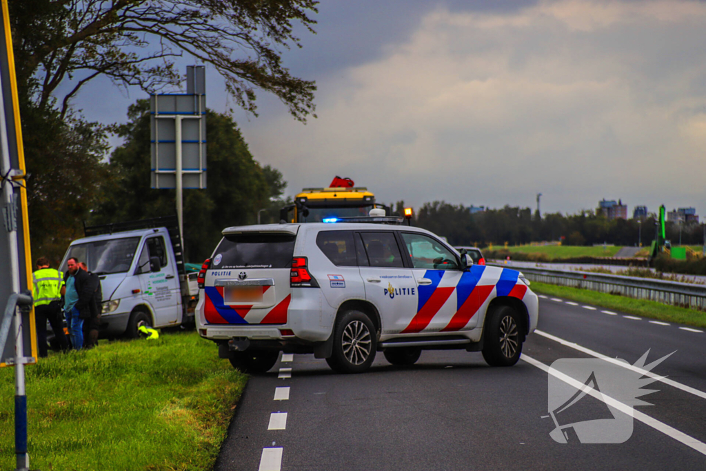 Veel schade bij verkeersongeval