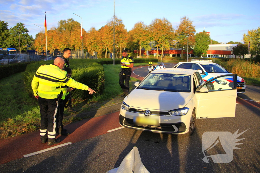 Voetganger gewond bij aanrijding met auto