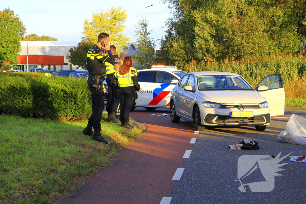 Voetganger gewond bij aanrijding met auto