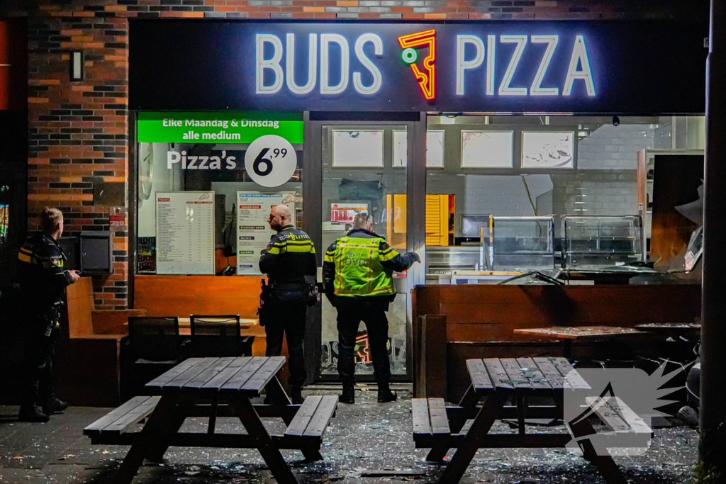 Verdachte aangehouden na explosie bij pizzarestaurant