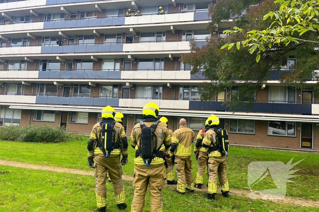 Aangebrand eten in oven zorgt voor brandweer inzet