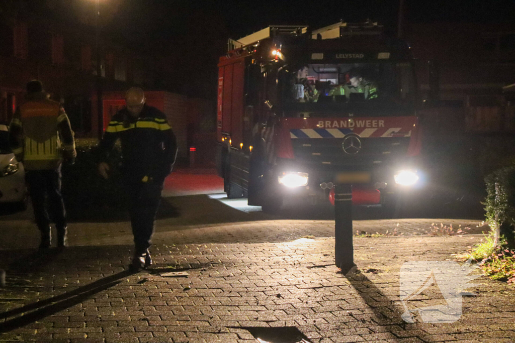 Politie onderzoek naar aanleiding van explosie