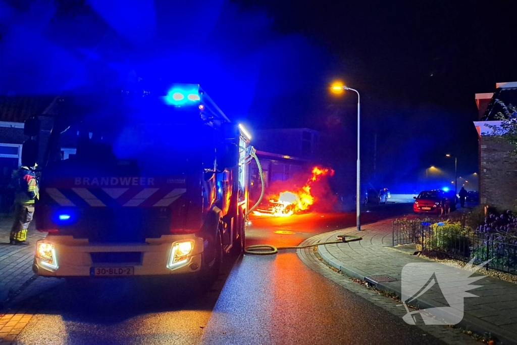 Opnieuw brand in geparkeerde auto