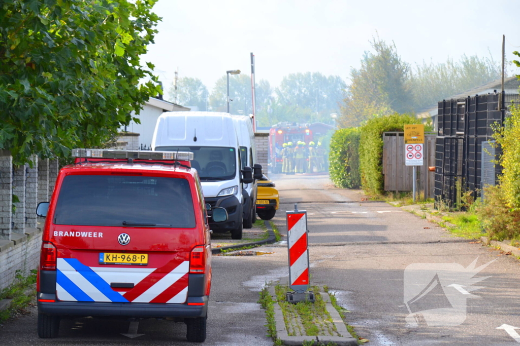 Flinke rookontwikkeling bij woningbrand