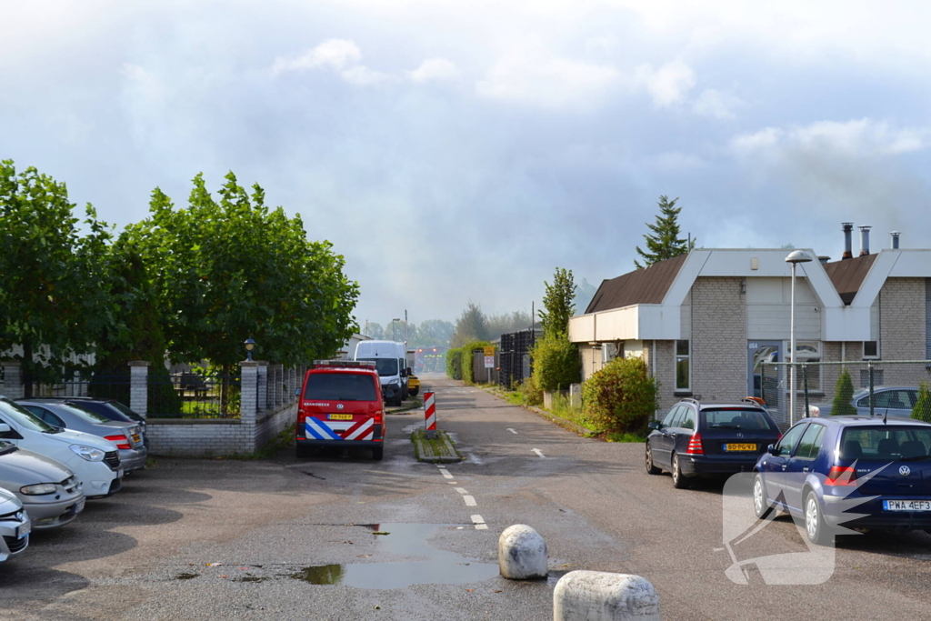 Flinke rookontwikkeling bij woningbrand