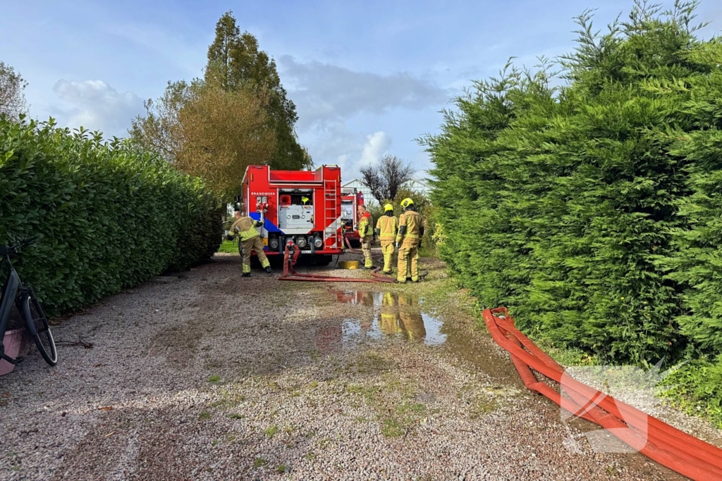 Flinke rookontwikkeling bij woningbrand