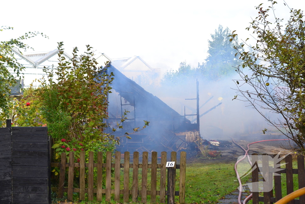 Flinke rookontwikkeling bij woningbrand