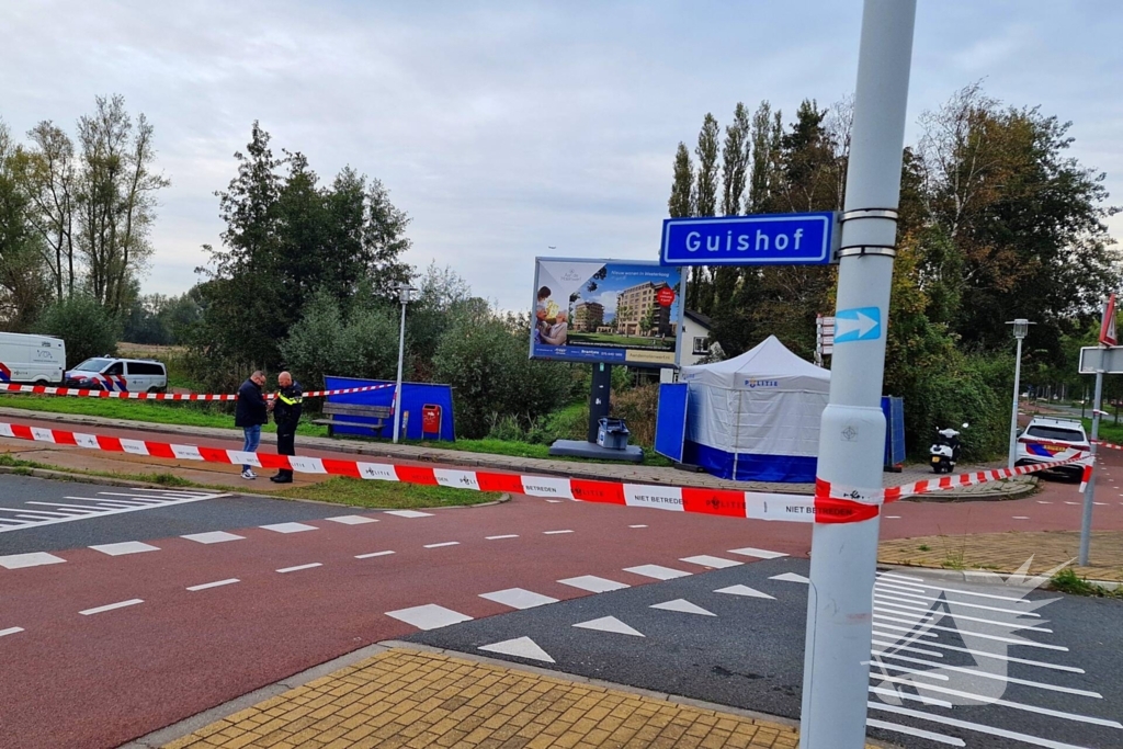 Overledene aangetroffen in sloot bij politiebureau