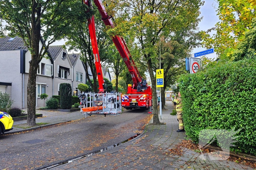 Medische hulp met traumahelikopter en brandweer