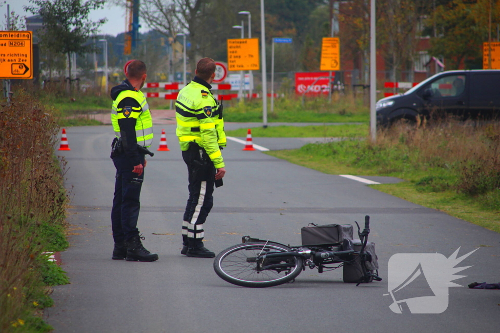 Fietser gewond bij aanrijding met auto