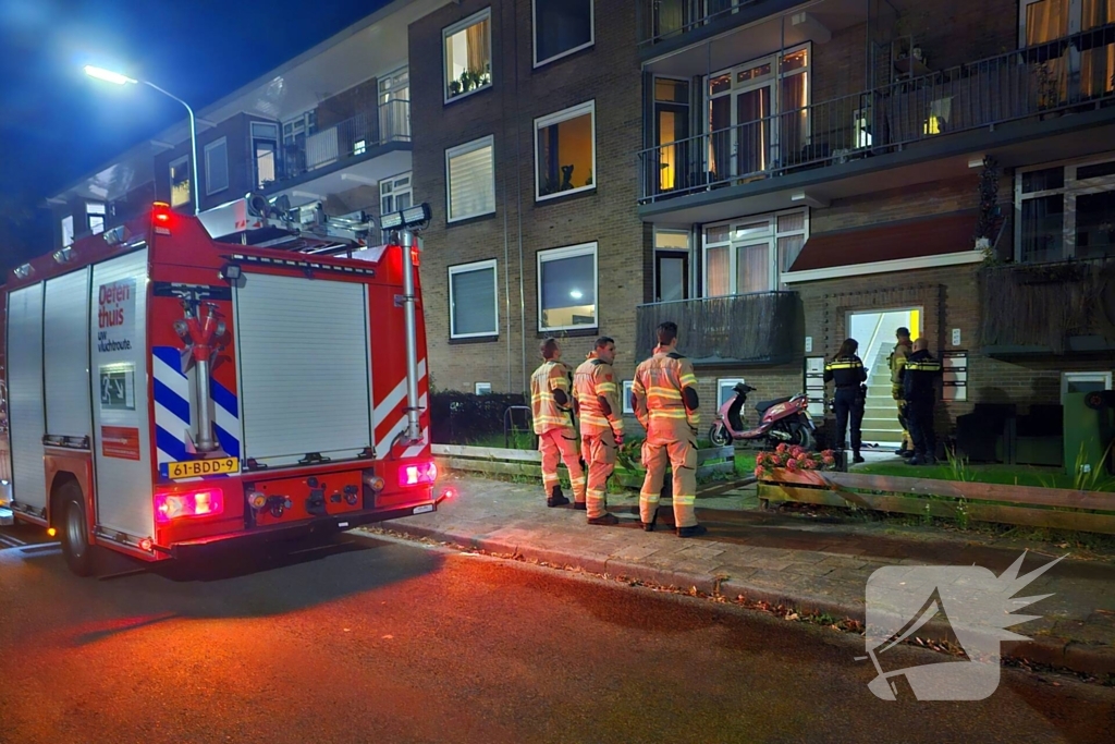 Scooter in berging zorgt voor stankoverlast