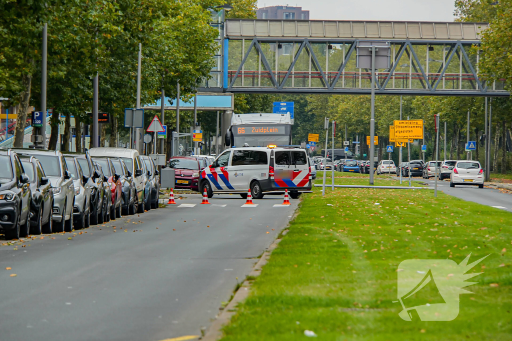 Man naar ziekenhuis na verkeersongeval