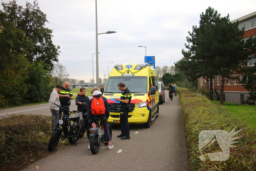 Persoon op fatbike gewond bij ongeval