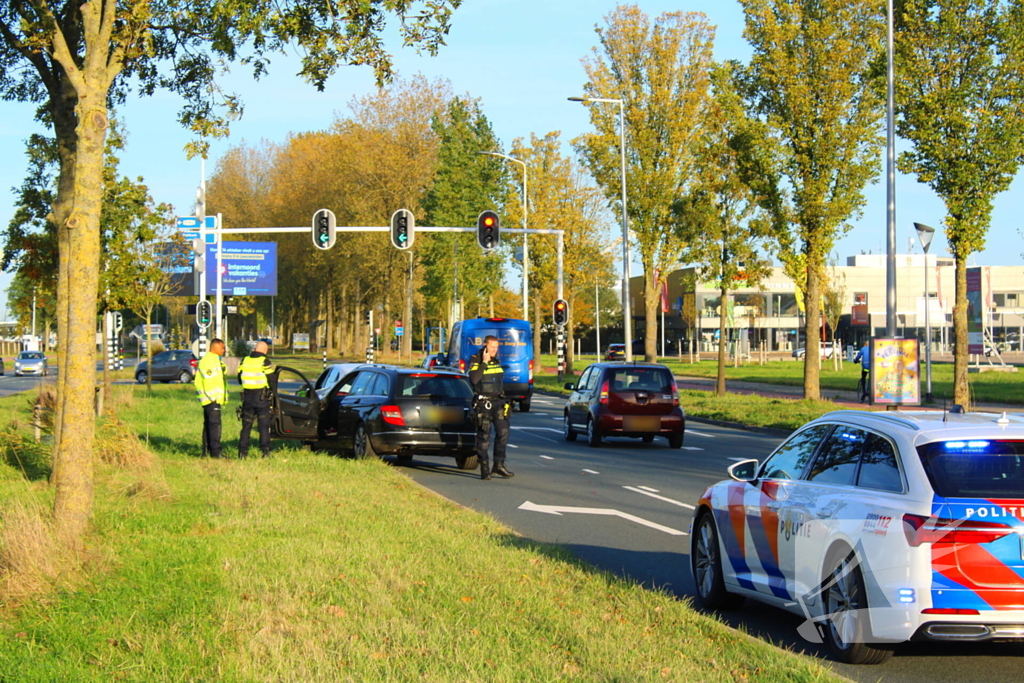 Drie voertuigen beschadigd bij kettingbotsing