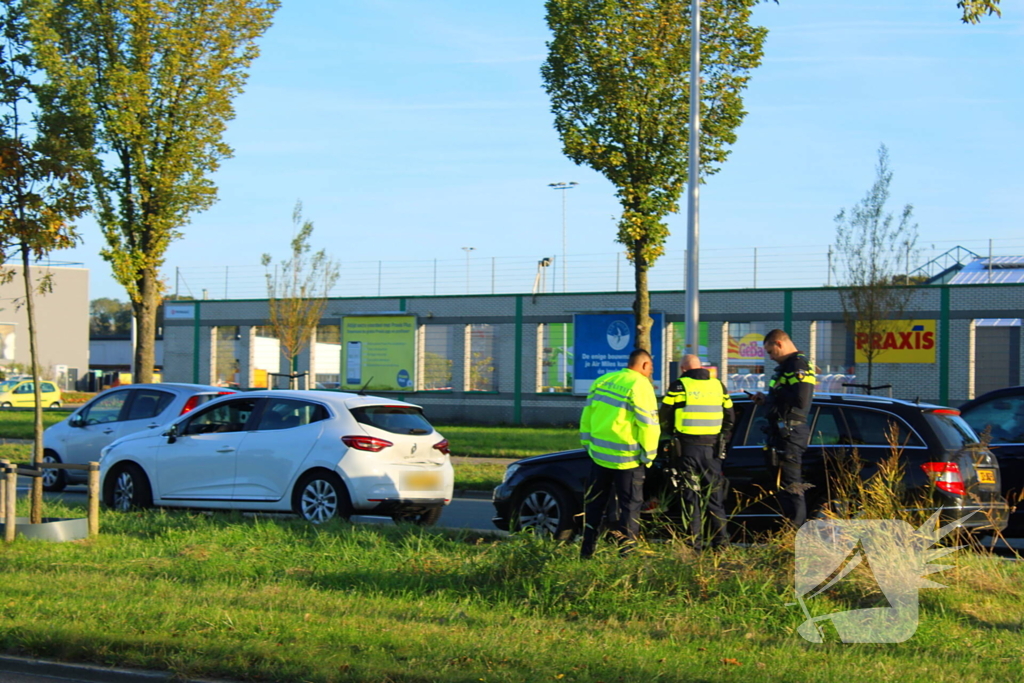 Drie voertuigen beschadigd bij kettingbotsing