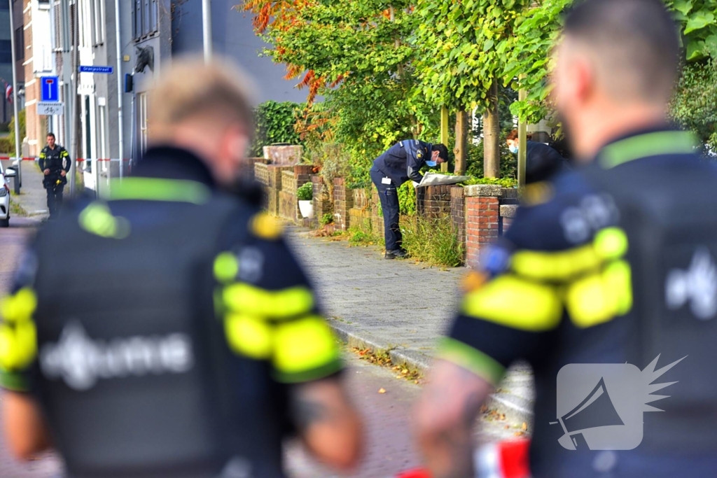 Verdacht pakketje aangetroffen in voortuin