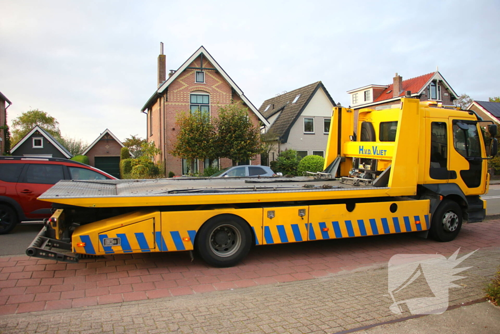 Vier voertuigen betrokken bij kettingbotsing