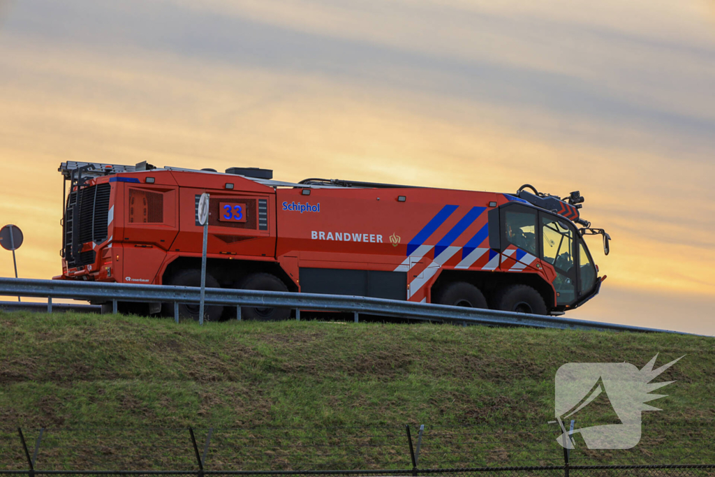 Hulpdiensten massaal ingezet voor noodsituatie op vliegveld