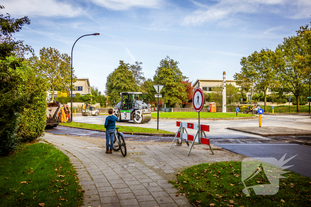 Omleidingen in buurt Hoge Hoven in Nieuwland door wegwerkzaamheden