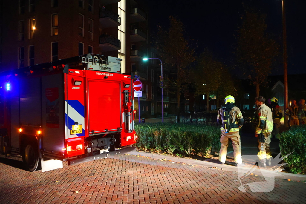 Flat ontruimd na explosie in appartement