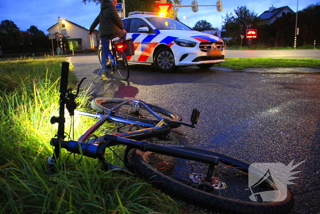 Mountainbiker ten val na aanrijding met fatbiker