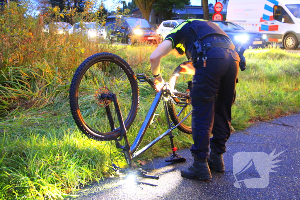 Mountainbiker ten val na aanrijding met fatbiker