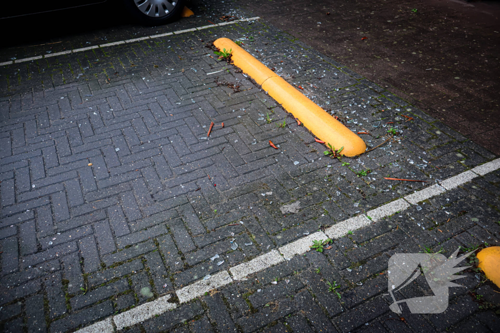 Schade van nachtelijke explosie goed te zien