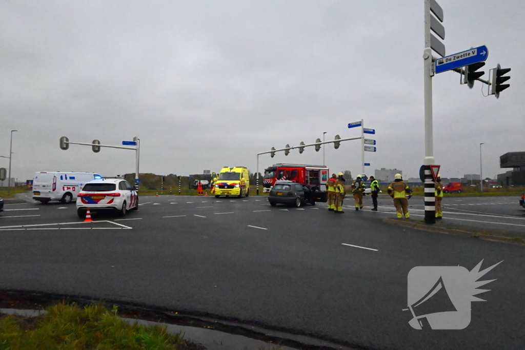 Meerdere voertuigen betrokken bij aanrijding