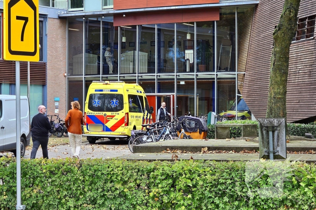 Traumahelikopter ingezet bij Marnix College