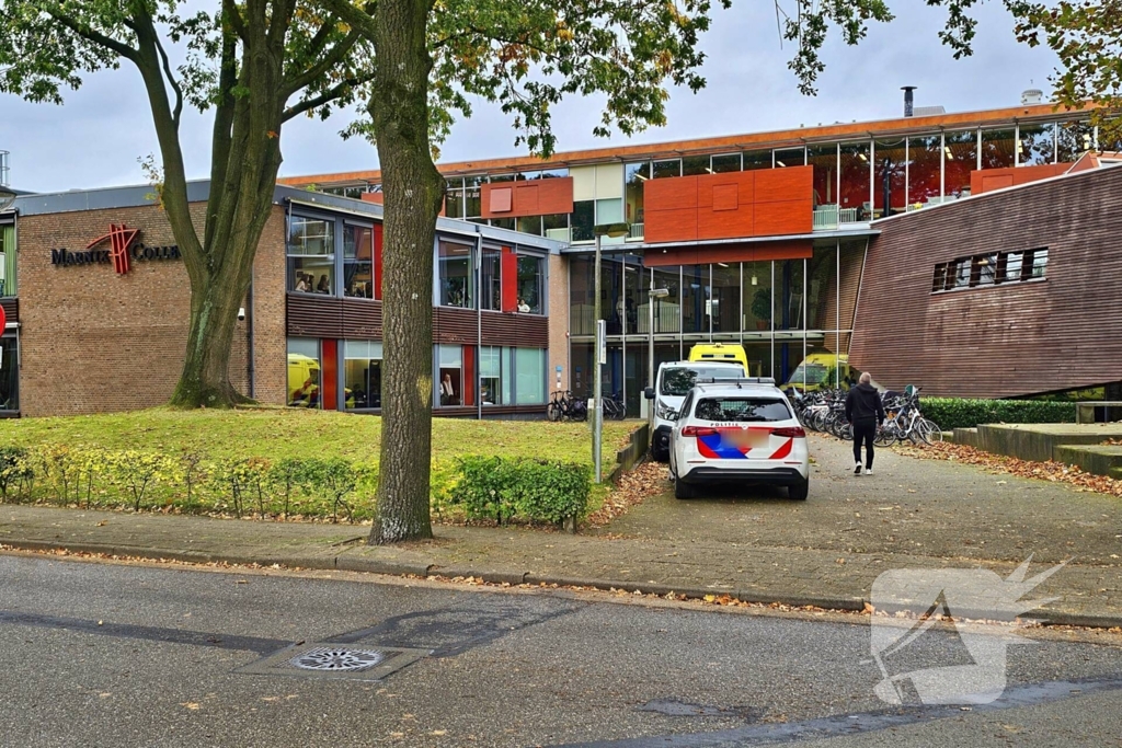 Traumahelikopter ingezet bij Marnix College