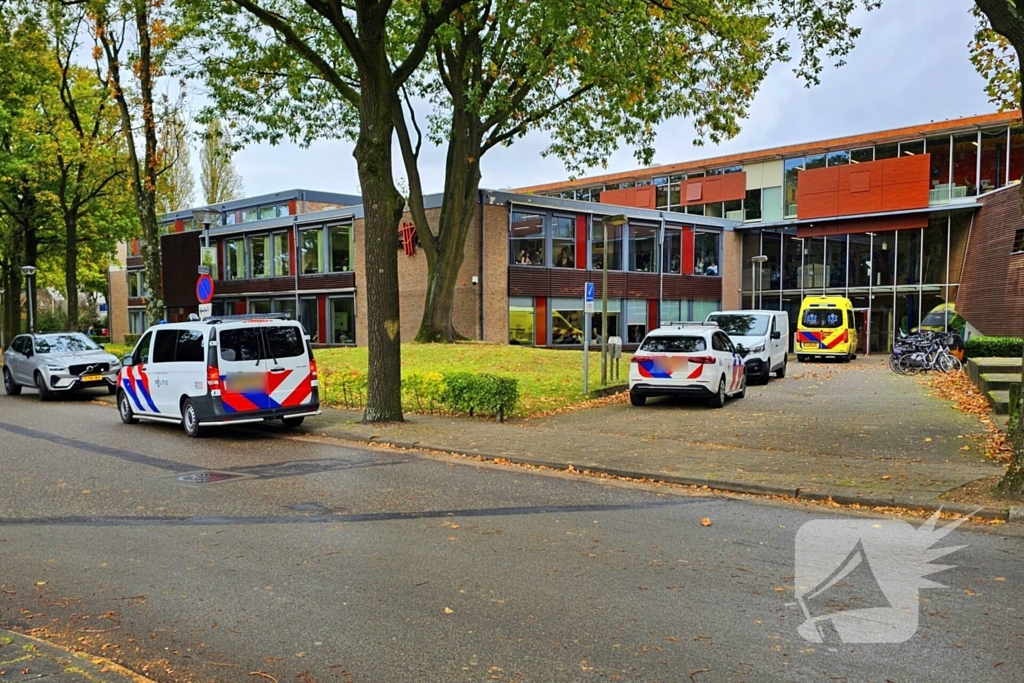 Traumahelikopter ingezet bij Marnix College