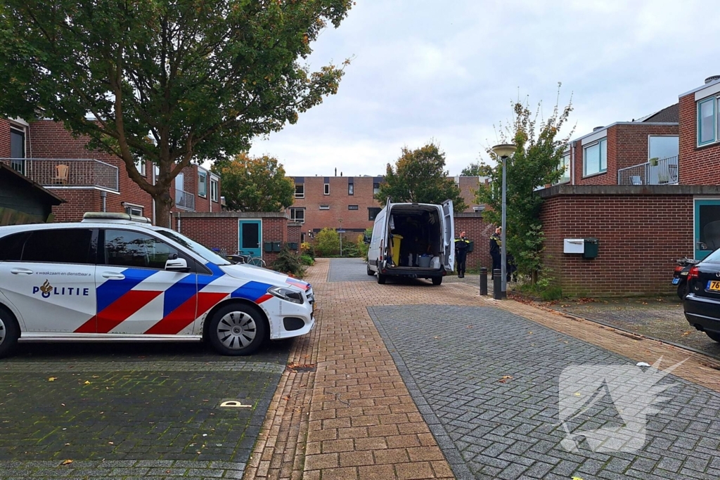 Lege hennepkwekerij aangetroffen in woning