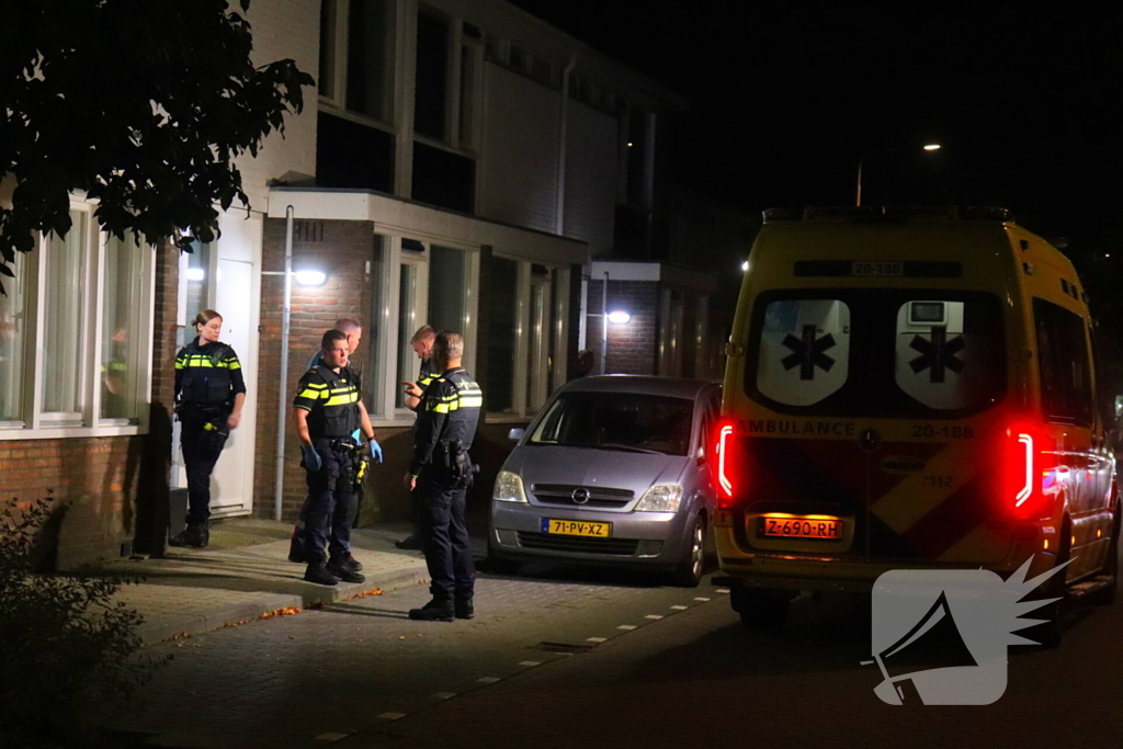 Politie onderzoek incident in woning