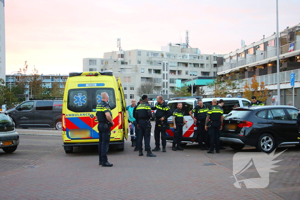 Man aangehouden na melding van bedreiging met vuurwapen