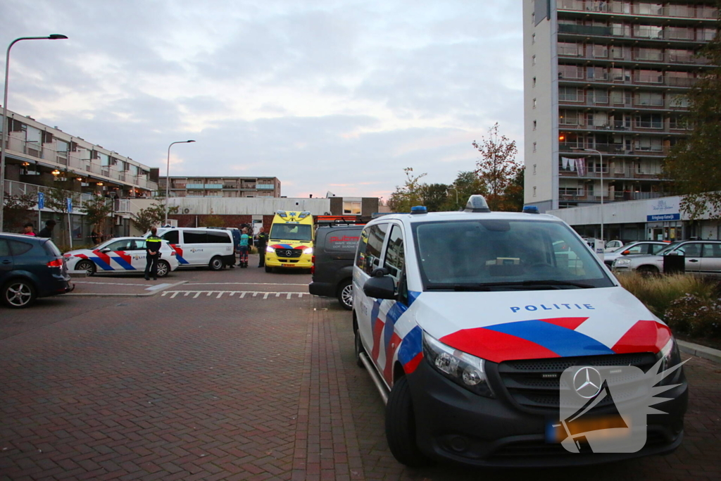 Man aangehouden na melding van bedreiging met vuurwapen