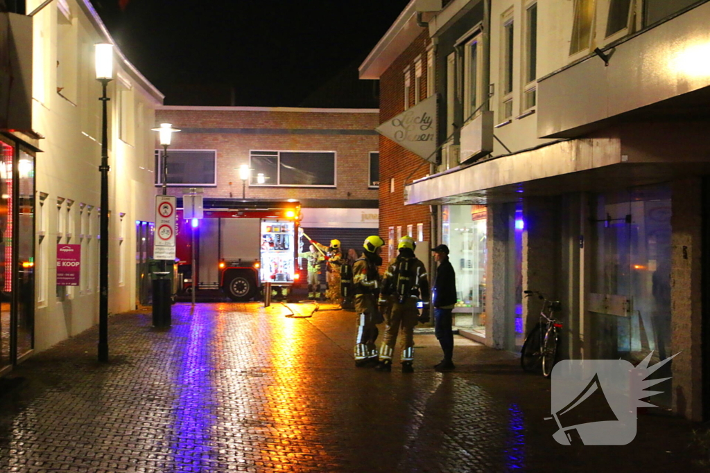 Problemen met elektriciteit zorgt voor brandweer inzet