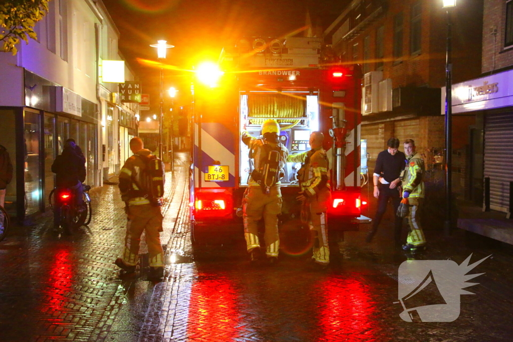 Problemen met elektriciteit zorgt voor brandweer inzet