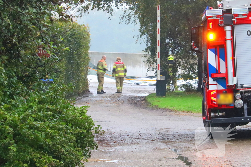 Gedeelte van boerderij afgesloten wegens kuilgas