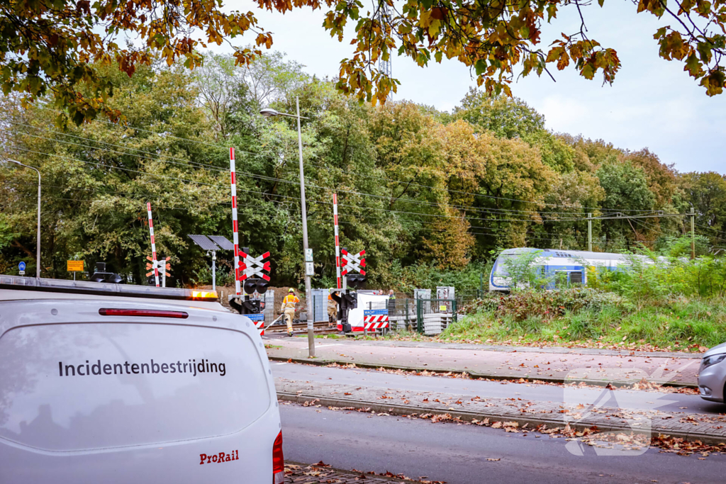 Treinverkeer gestremd door aanrijding met persoon