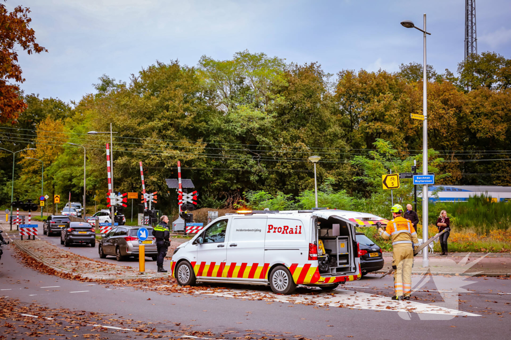 Treinverkeer gestremd door aanrijding met persoon