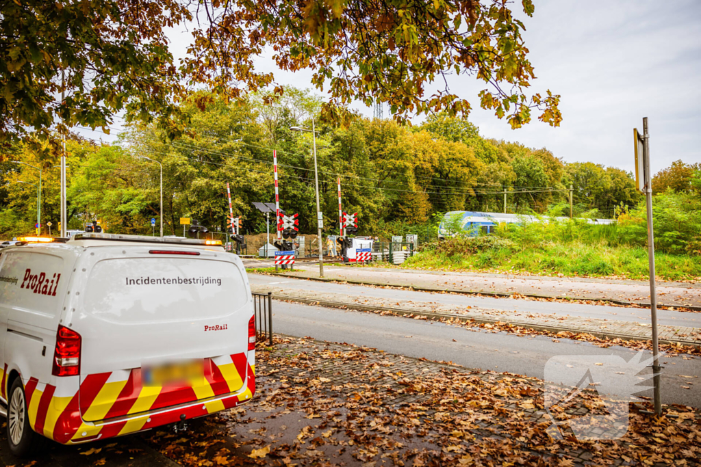 Treinverkeer gestremd door aanrijding met persoon