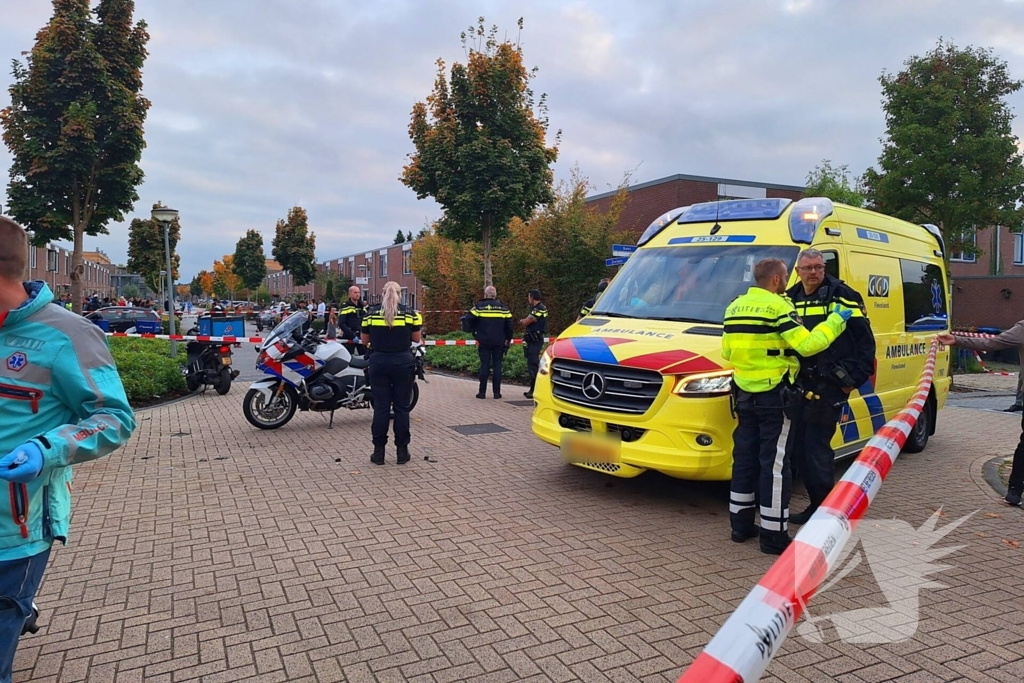 Zwaargewonden bij ongeval in woonwijk