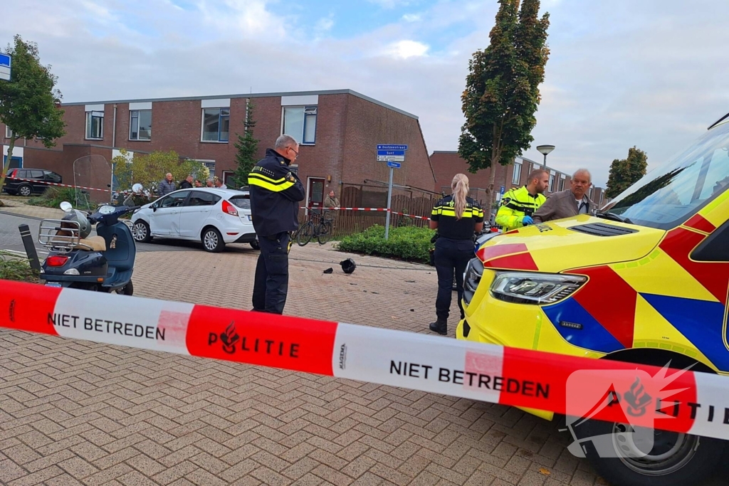 Zwaargewonden bij ongeval in woonwijk